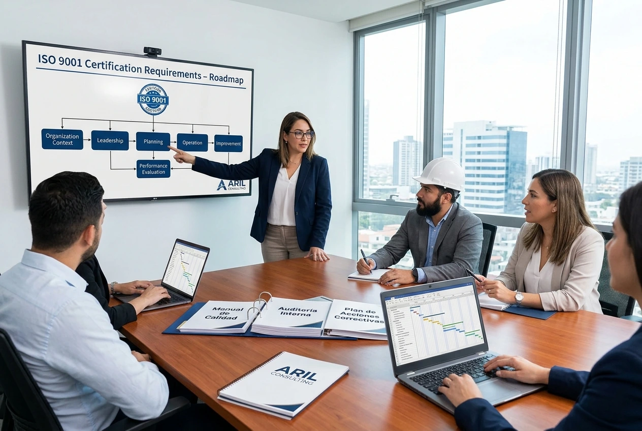 Requisitos para la certificación ISO
